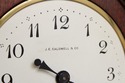 F73622: JE CALDWELL Chelsea Mahogany Mantle Clock