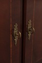 73635: ETHAN ALLEN Mahogany Breakfront China Cabin