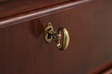73635: ETHAN ALLEN Mahogany Breakfront China Cabin
