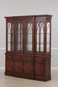 73635: ETHAN ALLEN Mahogany Breakfront China Cabin