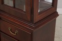 73635: ETHAN ALLEN Mahogany Breakfront China Cabin