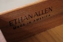 73635: ETHAN ALLEN Mahogany Breakfront China Cabin