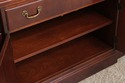 73635: ETHAN ALLEN Mahogany Breakfront China Cabin
