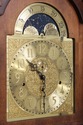 73637: HOWARD MILLER Cherry Grandfather Hall Clock