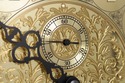 73637: HOWARD MILLER Cherry Grandfather Hall Clock