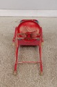 F73641: CHARNEY Industrial Metal Chair Sculpture S