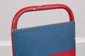 F73641: CHARNEY Industrial Metal Chair Sculpture S