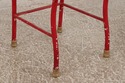 F73641: CHARNEY Industrial Metal Chair Sculpture S