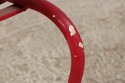 F73641: CHARNEY Industrial Metal Chair Sculpture S