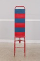 F73641: CHARNEY Industrial Metal Chair Sculpture S