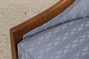 L73645: Pair of BAKER Walnut Spoon Back Lounge Cha
