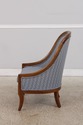 L73645: Pair of BAKER Walnut Spoon Back Lounge Cha