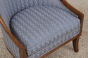 L73645: Pair of BAKER Walnut Spoon Back Lounge Cha