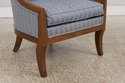 L73645: Pair of BAKER Walnut Spoon Back Lounge Cha