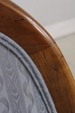 L73645: Pair of BAKER Walnut Spoon Back Lounge Cha