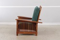 73656: STICKLEY Cherry Mission Style Morris Chair