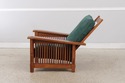 73656: STICKLEY Cherry Mission Style Morris Chair