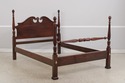 F73671: LINK TAYLOR Mahogany Queen Size Poster Bed