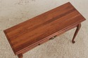73693: Amish Made Cherry Queen Anne Console Table 