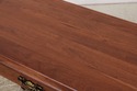 73693: Amish Made Cherry Queen Anne Console Table 