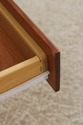73693: Amish Made Cherry Queen Anne Console Table 