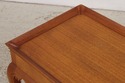 L73694: Bench Made Hand Crafted Mahogany Tea Table