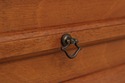 L73694: Bench Made Hand Crafted Mahogany Tea Table