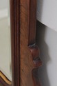 73696: HENREDON Chippendale Burl Elm Hanging Mirro
