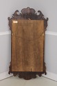 73696: HENREDON Chippendale Burl Elm Hanging Mirro