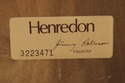 73696: HENREDON Chippendale Burl Elm Hanging Mirro