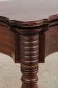 F73697: Antique 19th Century Mahogany Inlaid Flip 