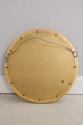 73699: Federal Style Convex Glass Gold Finish Roun