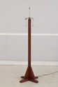 73702: MICA LAMP CO 2 Light Mission Oak Floor Lamp