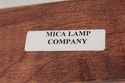 73702: MICA LAMP CO 2 Light Mission Oak Floor Lamp