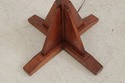 73702: MICA LAMP CO 2 Light Mission Oak Floor Lamp