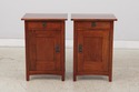 73708: Pair STICKLEY Arts & Crafts Cherry Nightsta