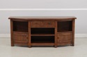 73709: Cherry 2 Drawer 2 Door Media TV Hall Creden