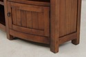 73709: Cherry 2 Drawer 2 Door Media TV Hall Creden
