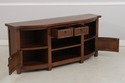 73709: Cherry 2 Drawer 2 Door Media TV Hall Creden