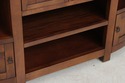 73709: Cherry 2 Drawer 2 Door Media TV Hall Creden