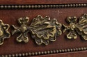 LF73724: Vintage Marble Top French Louis XVI Style