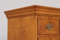 L73736: ELDRED WHEELER Tiger Maple Highboy Hand Si