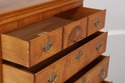 L73736: ELDRED WHEELER Tiger Maple Highboy Hand Si