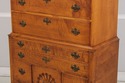 L73737: ELDRED WHEELER Tiger Maple Dunlap Highboy 