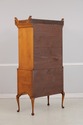L73737: ELDRED WHEELER Tiger Maple Dunlap Highboy 