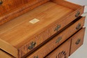 L73737: ELDRED WHEELER Tiger Maple Dunlap Highboy 