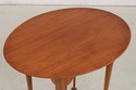 L73740: ELDRED WHEELER Cherry Oval Occasional Tabl