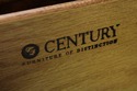 73741: CENTURY Chinoiserie Style Burlwood Dresser 
