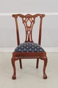 F73744: Pair Of Chippendale Style Mahogany Dining 
