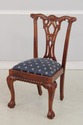 F73744: Pair Of Chippendale Style Mahogany Dining 